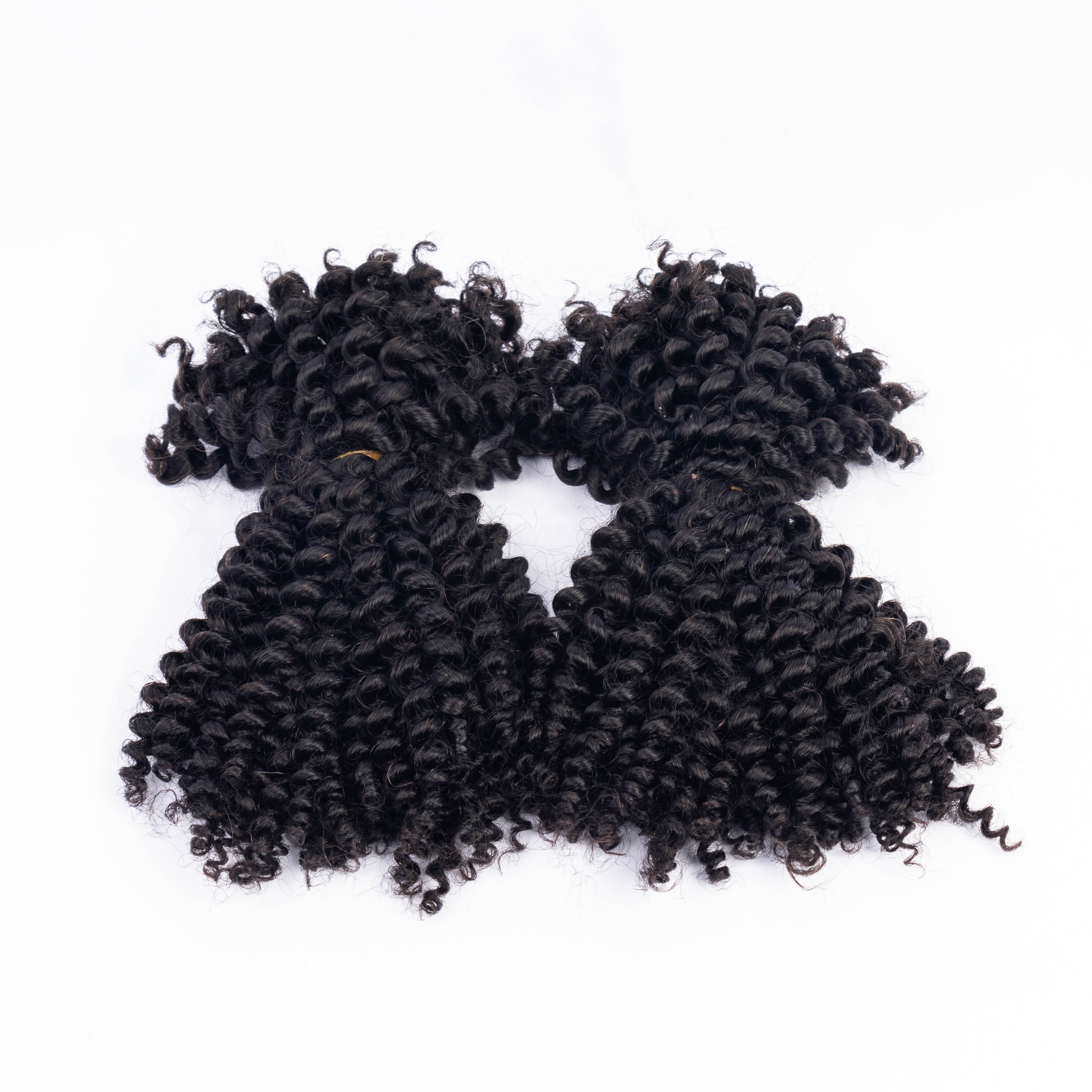 Bulk Human Hair For Braids Twist Kinky Curly Human Bulk Braiding Hair No Weft 100g Super Double Drawn 10-28inch