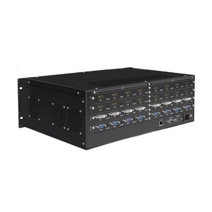 Custom 4x2 Matrix vga dvi display port  KVM Switch USB 3.0 4K 60Hz, PC   Keyboard Mouse Peripherals Sharing Box for 4 Computers