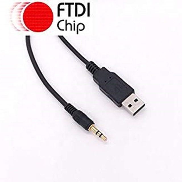 UK FTDI FT232R,USB UART TTL 3.3v level cable, usb ttl to 2.5mm stereo jack