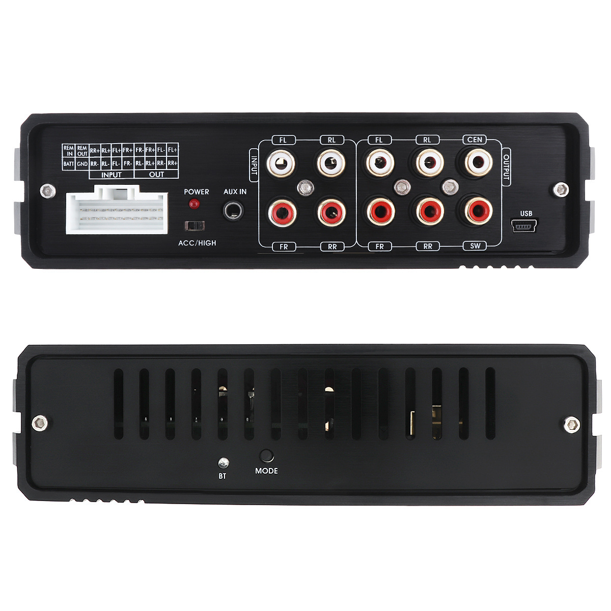 31 EQ 4 x 60W Car Digital Audio Processor DSP Amplifier