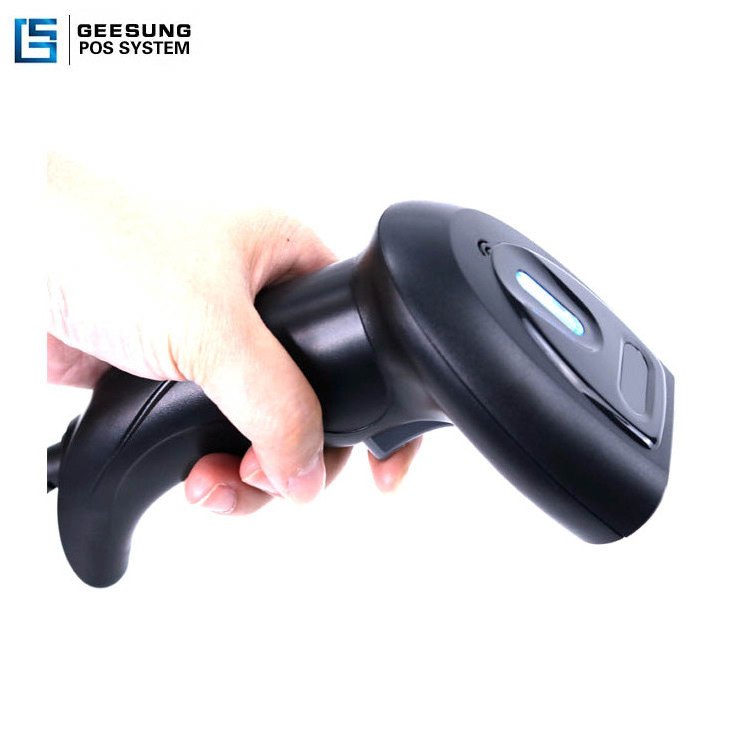 Supermarket Wired Barcode Scanner Laser usb Barcode Reader 1D Handheld 1D CCD Bar Code Scanner