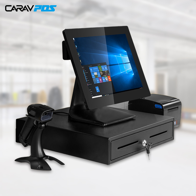 Factory Price Epos Caisse Enregistreuse Complet For Sale Cashier Terminal With Printer Cash Drawer Pos System