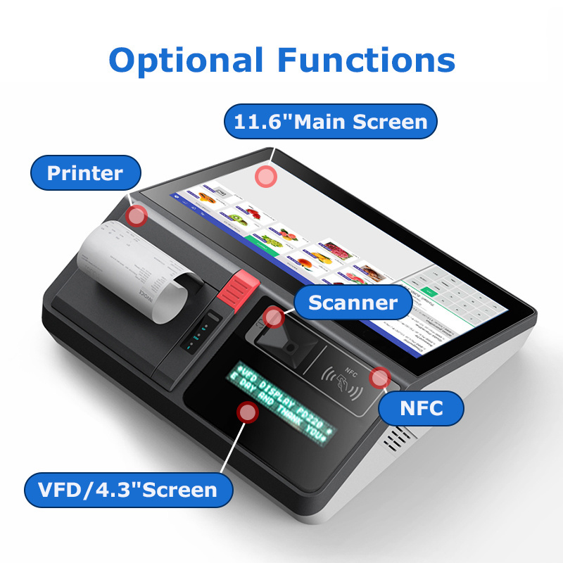 Android 11 Mini Cash Register Point Of Sale Systems Pos Tablet Nfc Supermarket Atm Machine All In 1 Pos Terminal