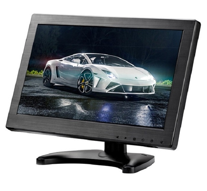 Multi Function IPS Panel 11.6 Inch LCD Monitor 1366*768 VGA BNC AV/TV USB Player