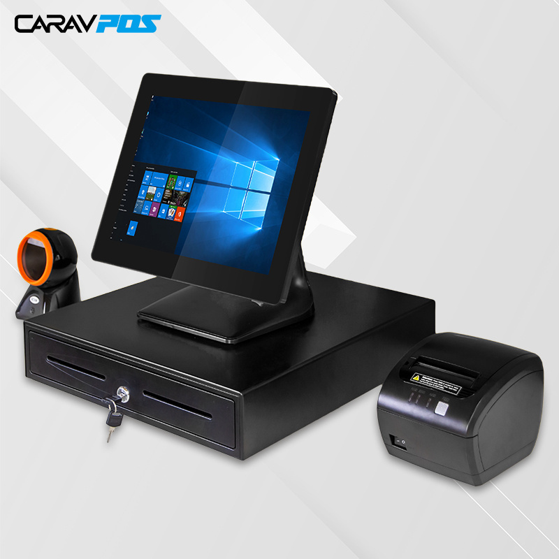 Factory Price Epos Caisse Enregistreuse Complet For Sale Cashier Terminal With Printer Cash Drawer Pos System