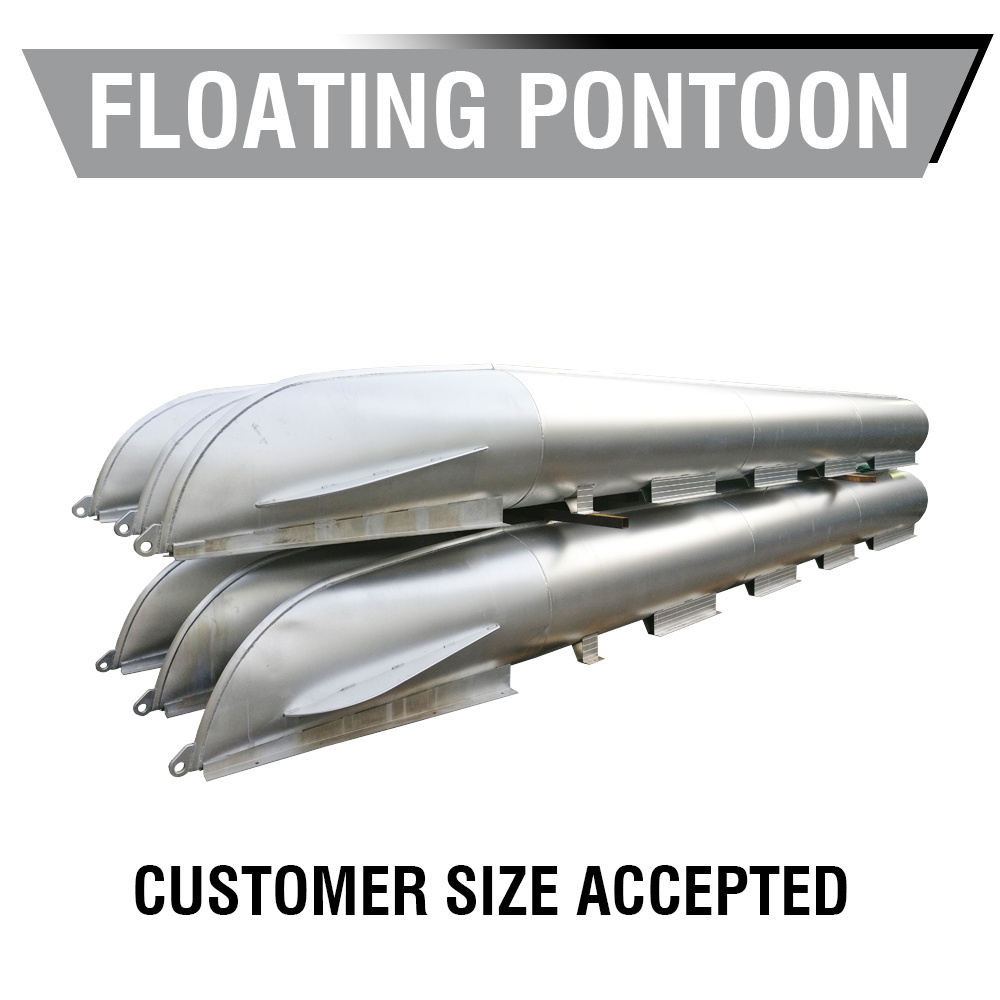 19ft Aluminum aluminum pontoon log sport pontoon boats for sale