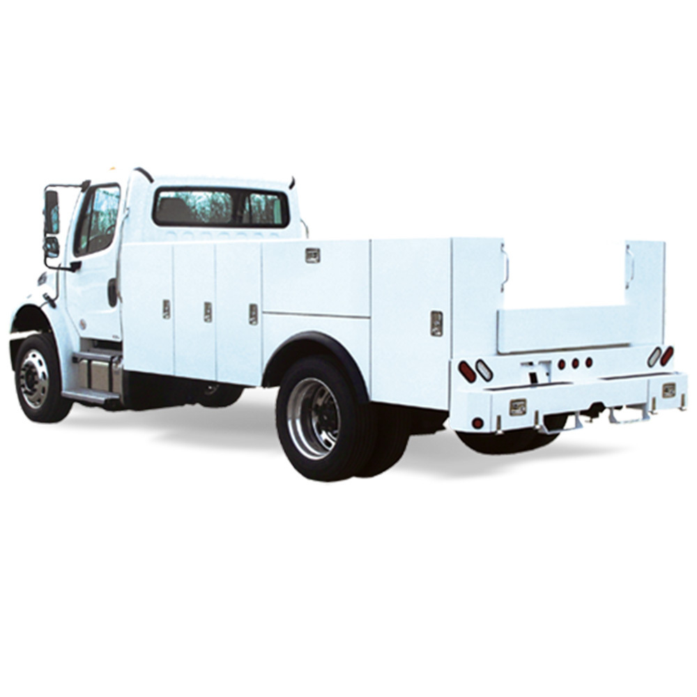 Ecocampor Manufacturers Direct Custom Medium Duty Truck Service Bodies RV Camper Trailers With Optional Shelves And Trays