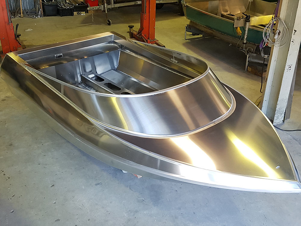 Kinocean Series High Quality 4 Man Personal Aluminum Jet Electric Drifting Boat For Whole Sale