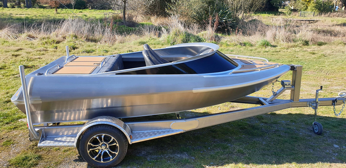 Ecocampor 12ft 2 Person Jet Ski Electric Speed Yacht Aluminum Boat for Sale