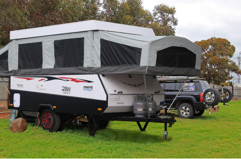 Ecocampor New Pop up Aluminum overland Camper Trailer Caravan Made in China  with tent (Cross-border)