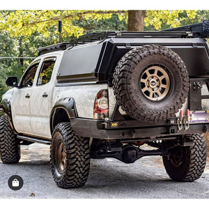 Lightweight Pop-top Truck Camper Ute Canopy With Roof Top Tent