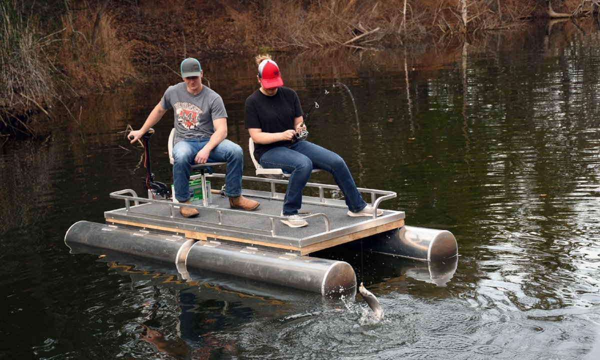 2022 Aluminum All Welded Fishing Boat Cabin Boat Learder Small Pontoon Boat For Llakes & River