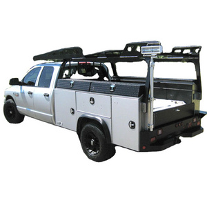 Universal 4X4 Pickup Aluminum Light Weight  Service and Utility Bodies RV Camper For Hot Sale