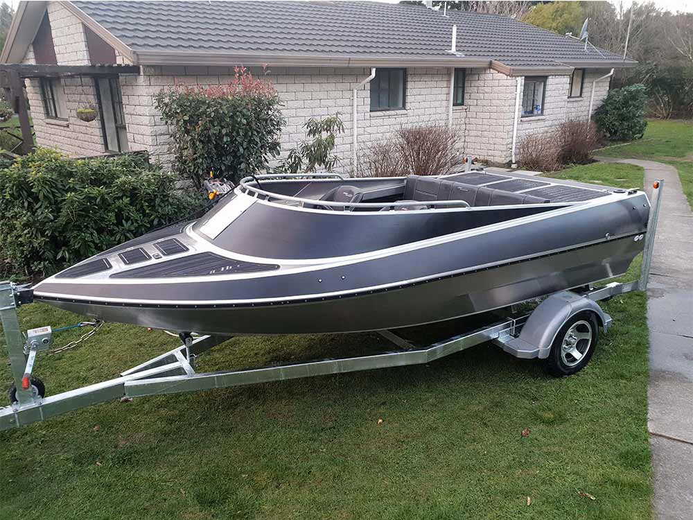 Kinocean Series High Quality 4 Man Personal Aluminum Jet Electric Drifting Boat For Whole Sale