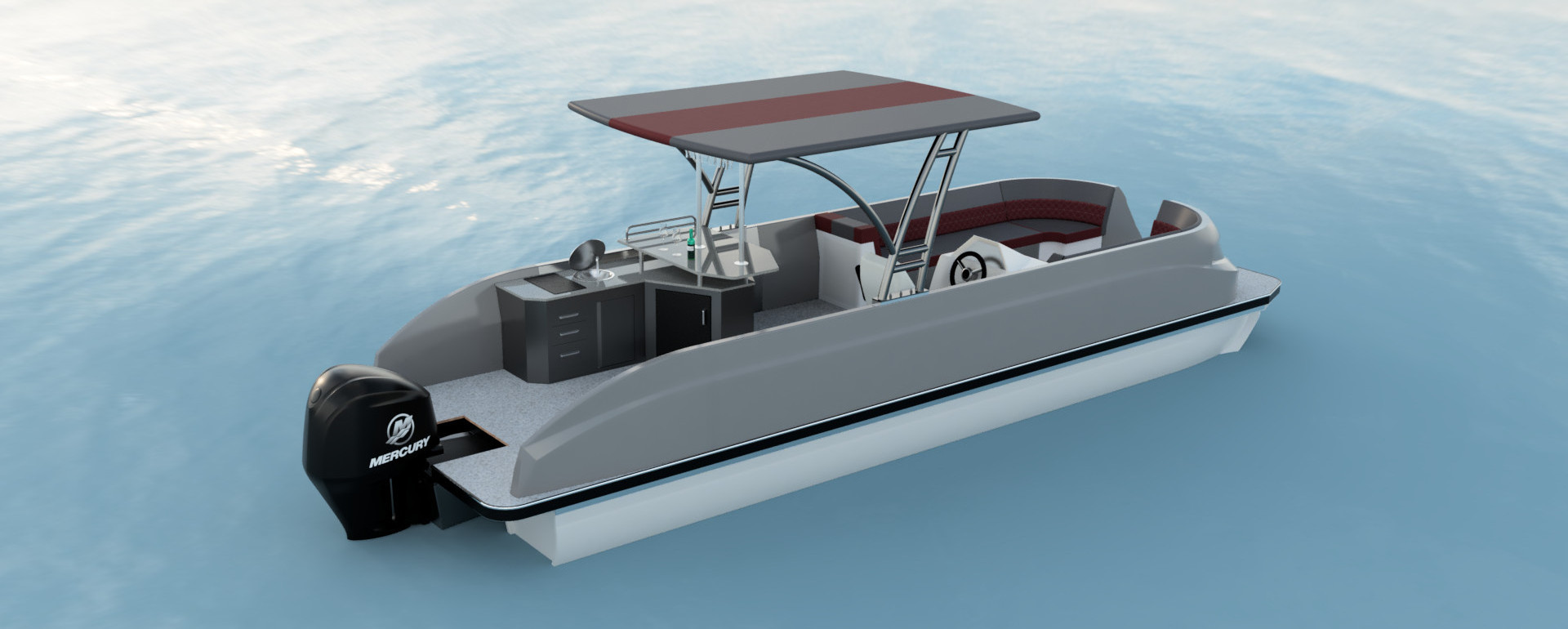 Kinocean 2023 Luxury Customized Pontoon Boat Commercial Fishing and Yacht for Ocean Water for Rowing Boats Enthusiasts