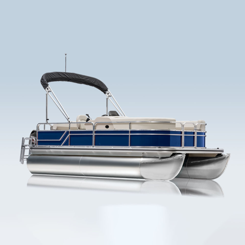 how to buy 16ft  aluminium pontoon fishing boats catamaran from China