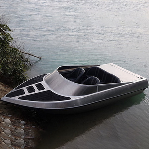 Ecocampor Professional Small Jet Ski Inboard/ Outboard Powered Aluminum Boat for Sale