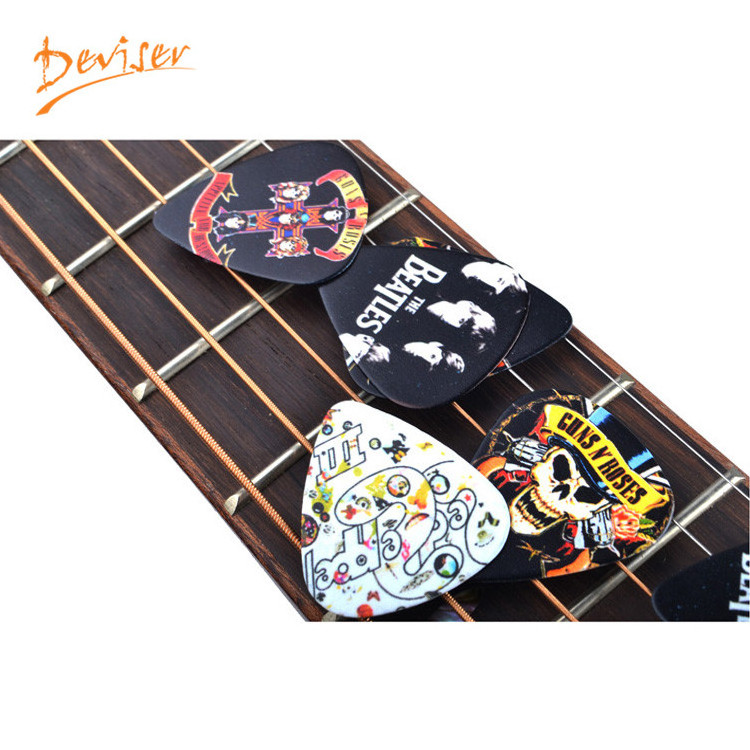 Wholesale price classic rock band guitar picks for sale