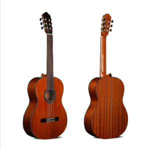 4/4 Oriental Cherry Classical Guitar 39 Inch Solid Top High Quality China Made with Mahogany Rosewood Backside Gloss Finish