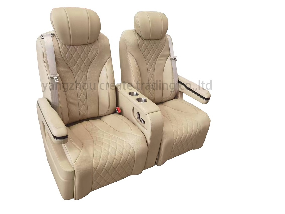 sofa bed seat power adjustable vip auto electric luxury van car back rear seat car bed for back seat