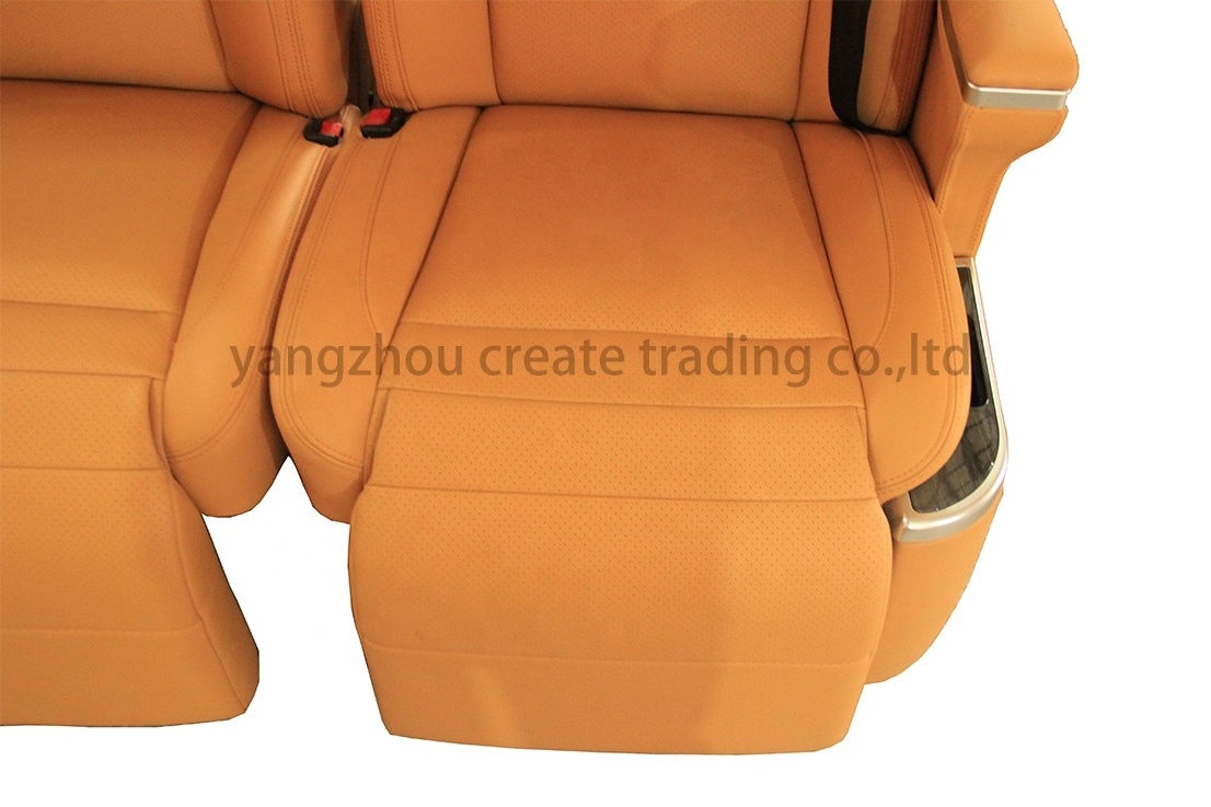 Luxury RV Seating Vip Van Conversion Seat/caravan Seat Leather Customized Electric Control Leather Cover 1 YEAR General Seat 3C