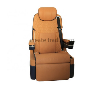 High Quality Vinyl Leather MPV/VIP car  Seat With Height Adjuster