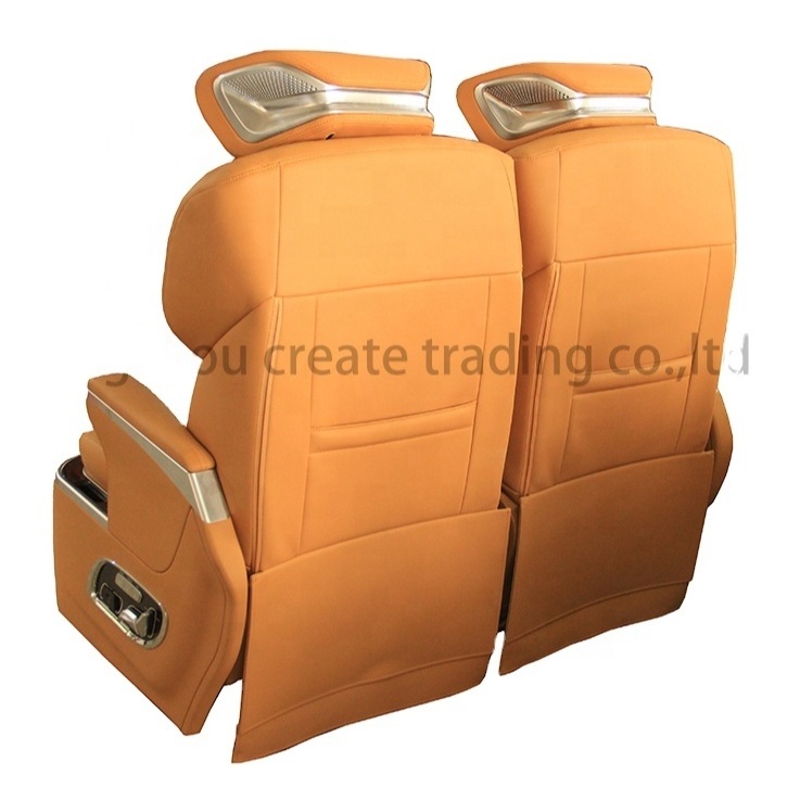 Luxury RV Seating Vip Van Conversion Seat/caravan Seat Leather Customized Electric Control Leather Cover 1 YEAR General Seat 3C