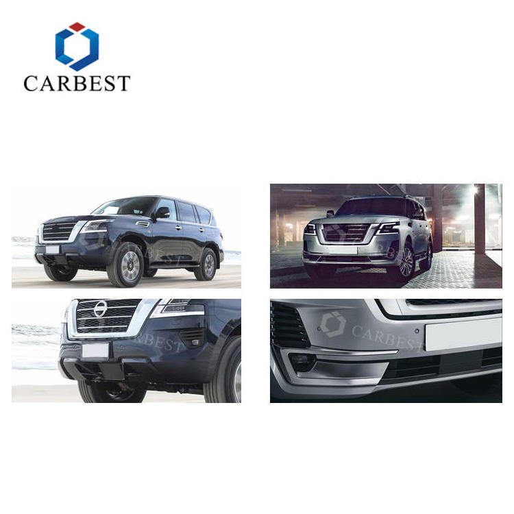 CARBEST New Design 2020 PATROL Y62 Car Body Parts Kit Front Bumper For NISSAN