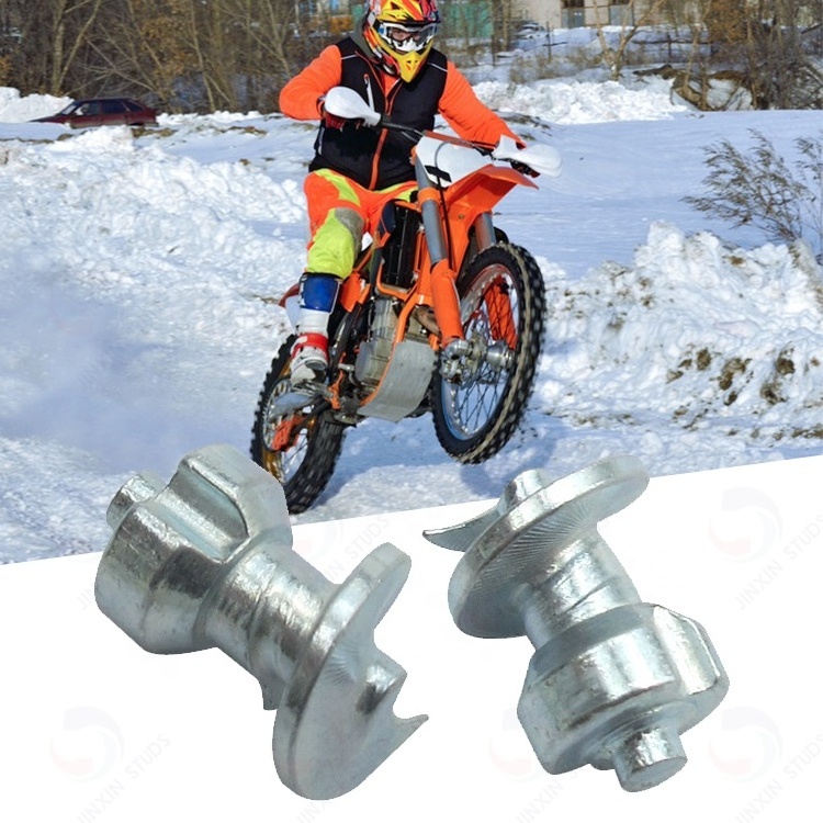 Jx120 Tungsten Carbide Studs Grip Spikes Snow Studs For Motorcycles  car ice racing tire studs