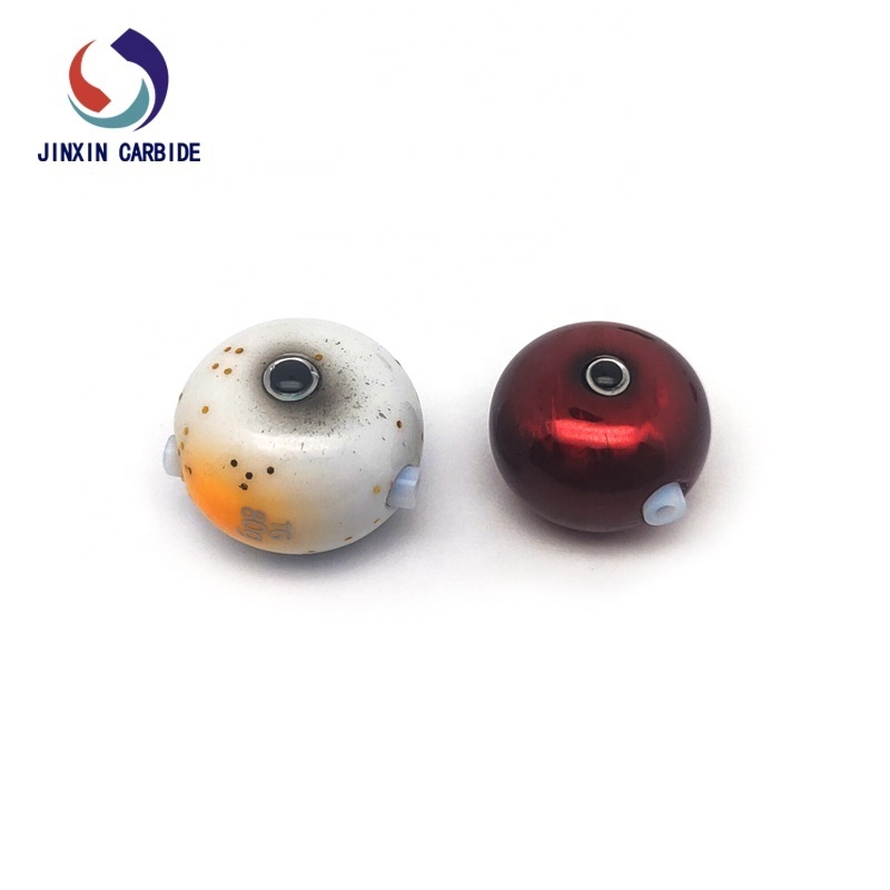 45g 60g 80g 100g 120g 150g tungsten jig 3D lure eyes jigging round head