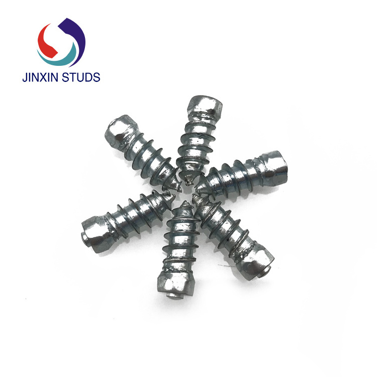 High quality carbide car tire studs LWJX6x6-H18 tungsten tire spikes for winter tyre