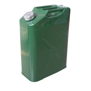 Factory Price 20 Liter Fuel Tank Vertical Galvanized Steel Jerry Can