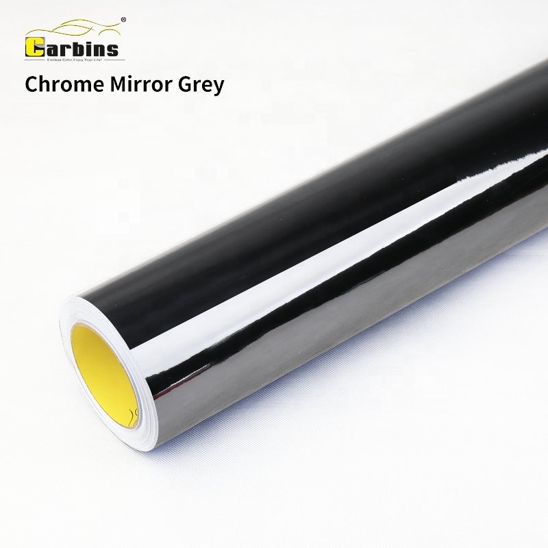 Carbins 1.52*18m High Quality Chrome Mirror Vinyl Wrap Foil Sticker Film For Car Wrapping PVC Film