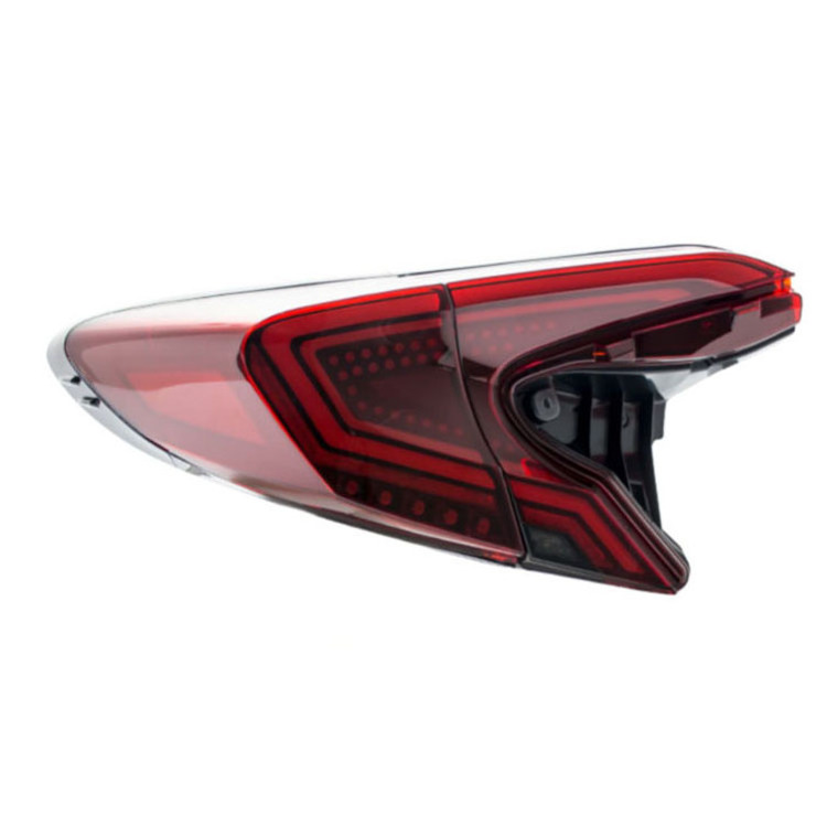 DK Motion Car Spoiler Light Led Tail Lights For Toyota CHR 2018 2019 2020 Car Rear Lamp