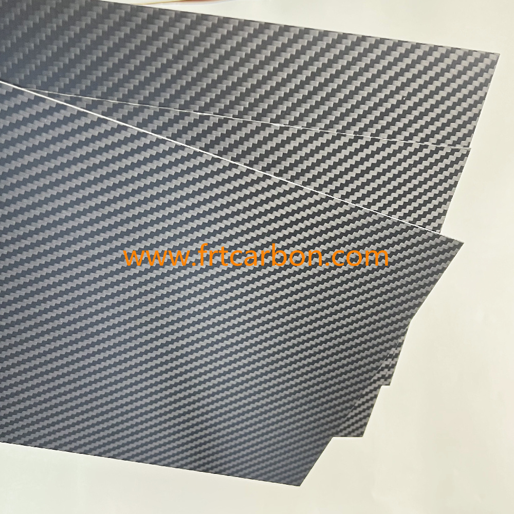 carbon fiber lamination sheet 0.5mm 0.8 mm 300*300mm carbon fiber sheets customized carbon fiber veneer