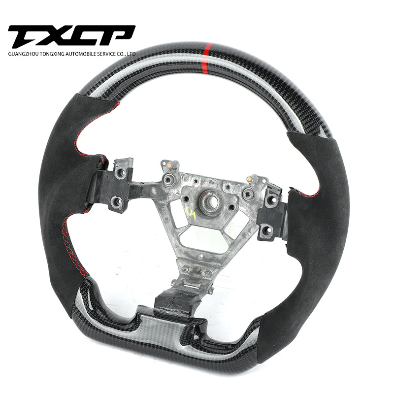 2009+ Custom made Steering Wheel Carbon Fiber Fit For Nissan 350Z 370Z