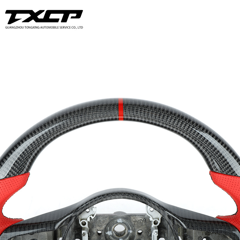 Custom Carbon Fiber Steering Wheel Fit for Mitsubishi LANCER EVO 7 8 9