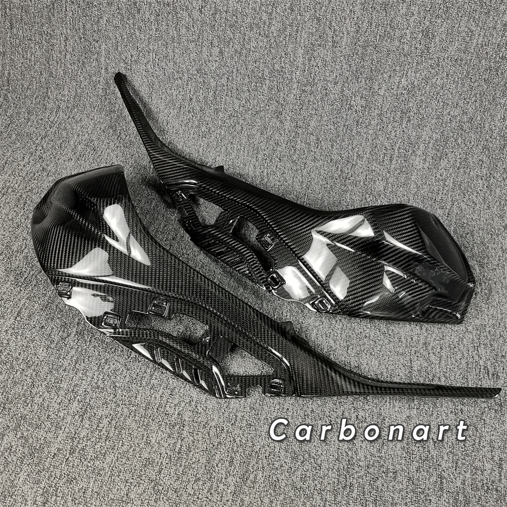 Real Carbon Fiber For BMW S1000RR 2019-2022 S1000R 2020-2023 Motorcycle Tank Side Fairings Panels