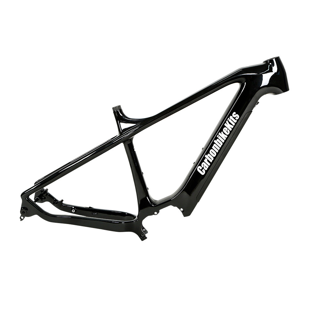 29er Carbon MTB E-bike Frame Hard Ttail Electric Bike bicycle Frame compatible to Bafang M510/M600 motor and Battery