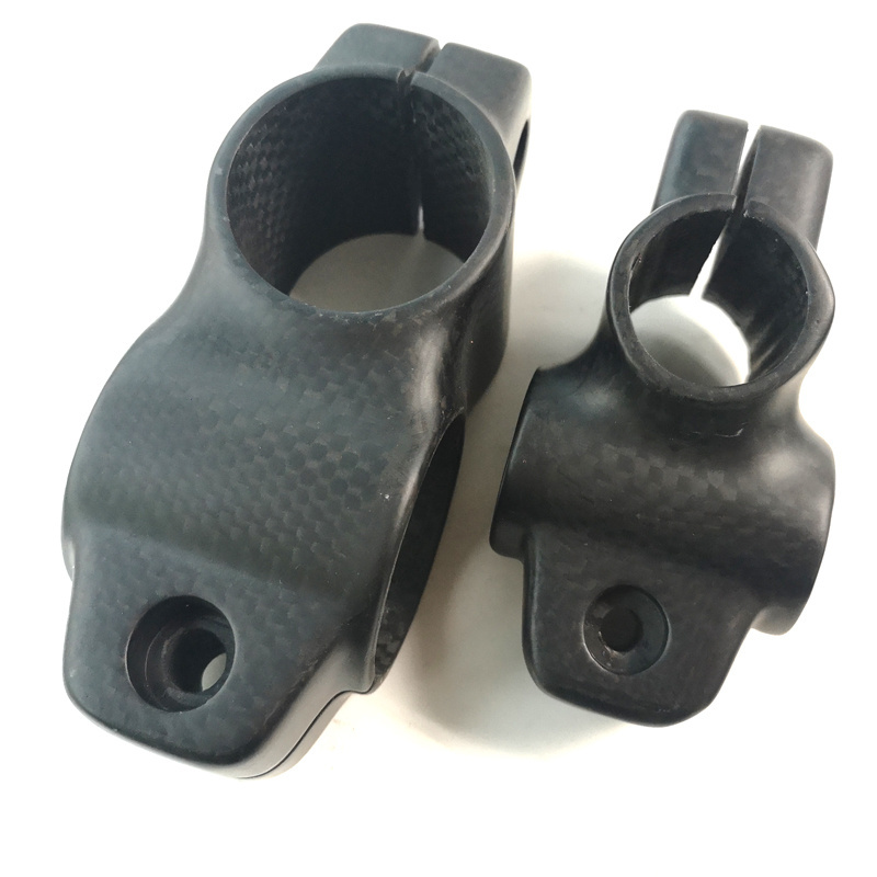 Customized carbon fiber molding parts carbon fiber tube connectors