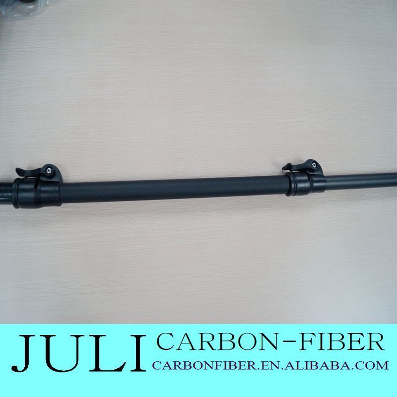 Telescoping Carbon Fiber Tubes with Twist Locking Clamps, water-fed window cleaning glassfiber/composite telescopic pole