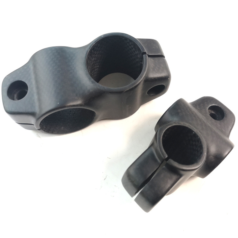 Customized carbon fiber molding parts carbon fiber tube connectors