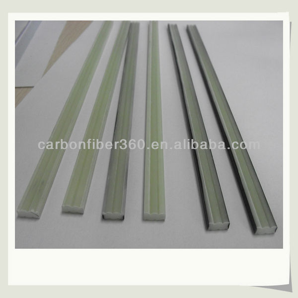 3*10mm High strength pultruded Fiberglass strips/ fiberglass flat bar/ fiberglass flat rods for construction