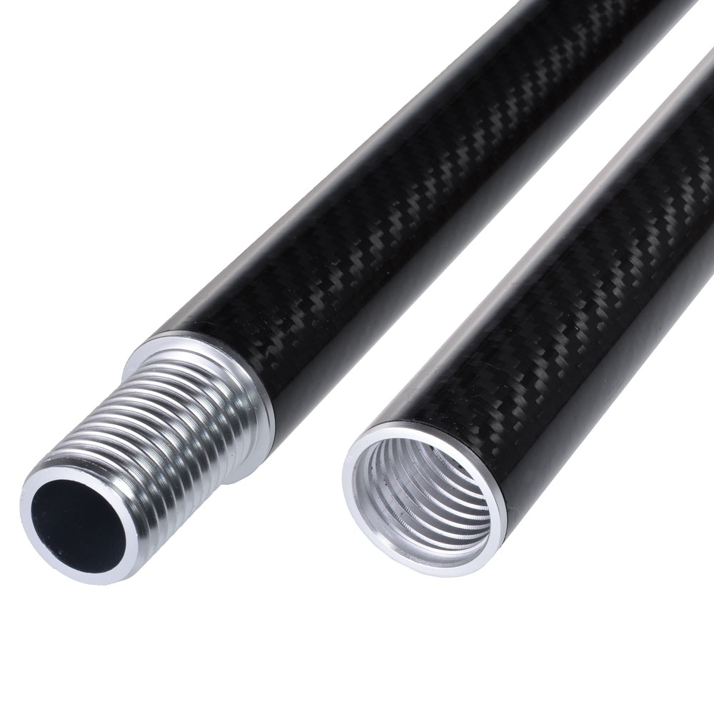 Light weight  3k carbon fiber telescopic tube custom carbon fiber tube connector