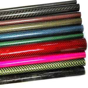 Colored Carbon Fiber Tube For Ski Poles