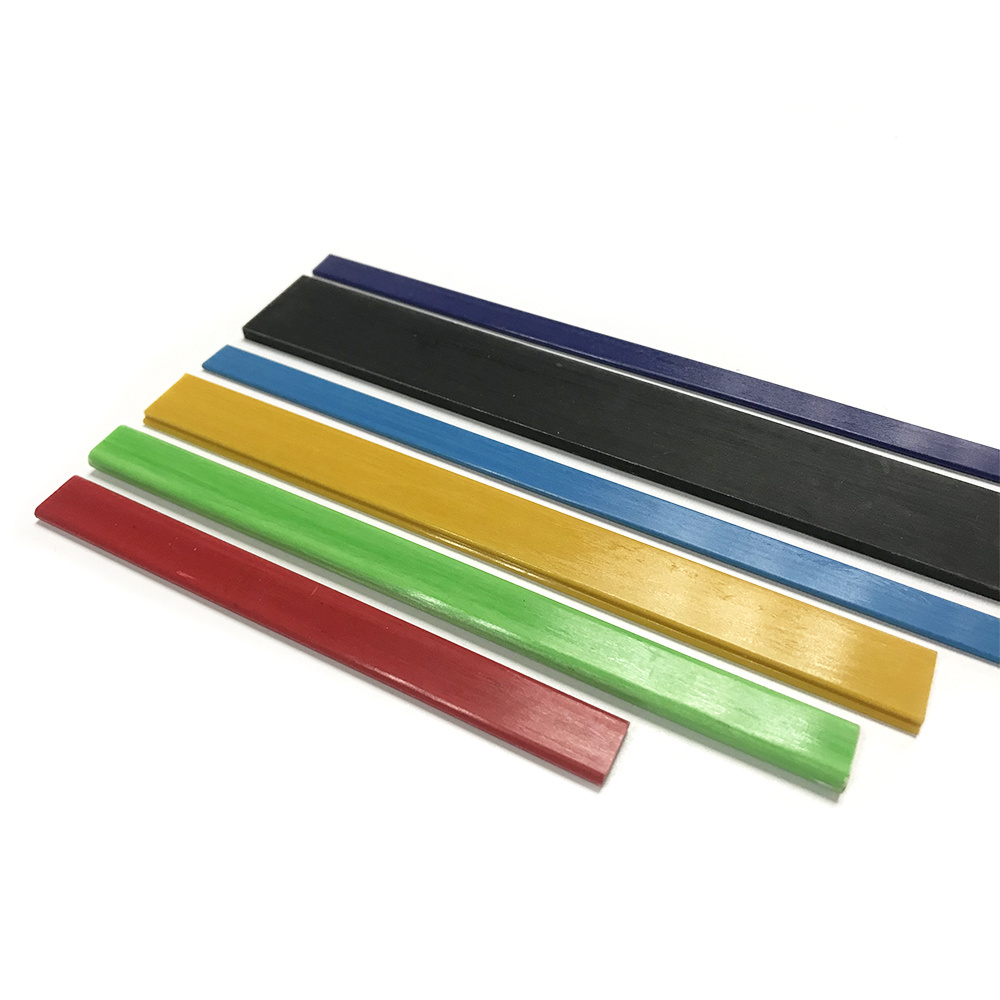 Flexible pultruded profiles frp flat strips fiberglass strip