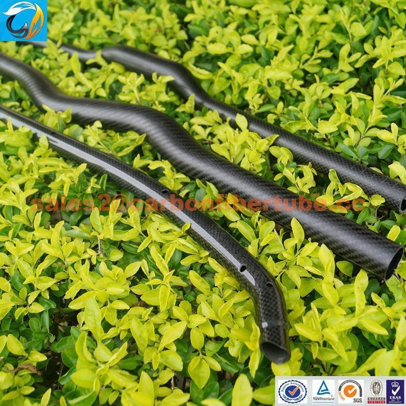 High Quality glossy,matt,smooth carbon fiber stick, carbon fiber bent tube, telescopic carbon fiber poles