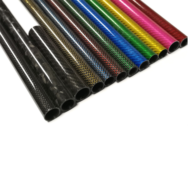 Colored Carbon Fiber Tube For Ski Poles