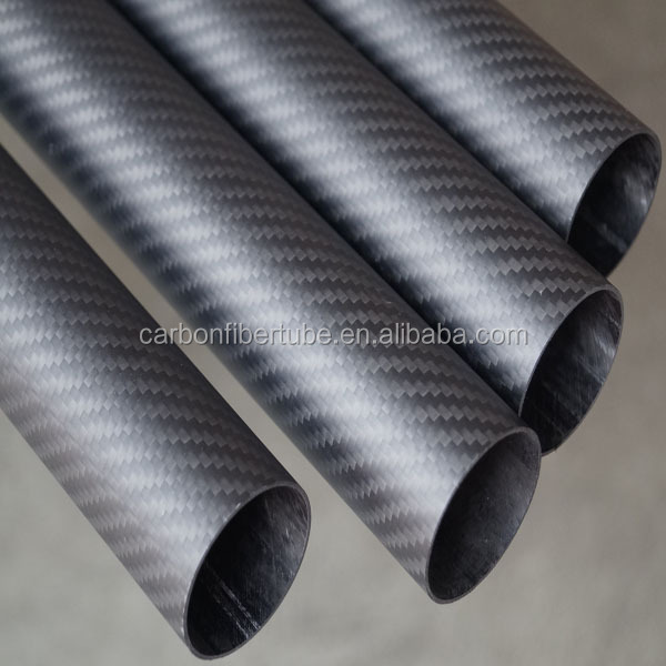 100% Carbon Fibre Tube 30mm x 28mm x 1m 3K Twill Matt Multicopter UAV Sky Hero