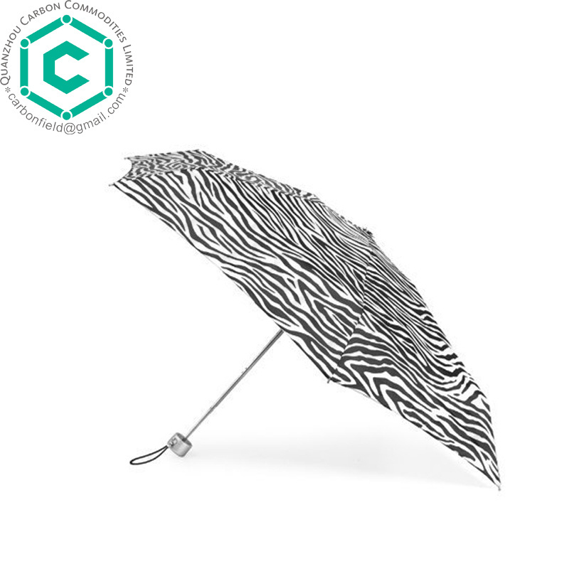 21K 8 ribs 5 folding umbrella structure